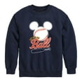 thumbnail image 1 of Mickey & Friends - Let's Play Ball - Toddler And Youth Crewneck Fleece Sweatshirt, 1 of 5
