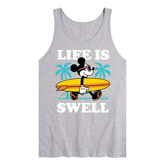 Mickey & Friends - Life Is Swell - Men's Jersey Tank Top