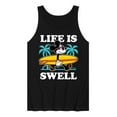 thumbnail image 1 of Mickey & Friends - Life Is Swell - Men's Jersey Tank Top, 1 of 5