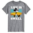 thumbnail image 1 of Mickey & Friends - Life Is Swell - Men's Short Sleeve Graphic T-Shirt, 1 of 5