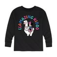 thumbnail image 1 of Mickey & Friends - Llamazing Kiddo - Toddler And Youth Long Sleeve Graphic T-Shirt, 1 of 5