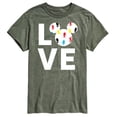 thumbnail image 1 of Mickey & Friends - Love Mickey Logo - Men's Short Sleeve Graphic T-Shirt, 1 of 5