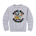 thumbnail image 1 of Mickey & Friends - Make Way It's My Birthday - Toddler And Youth Crewneck Fleece Sweatshirt, 1 of 5