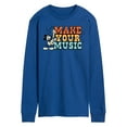 thumbnail image 1 of Mickey & Friends - Make Your Music - Men's Long Sleeve T-Shirt, 1 of 5