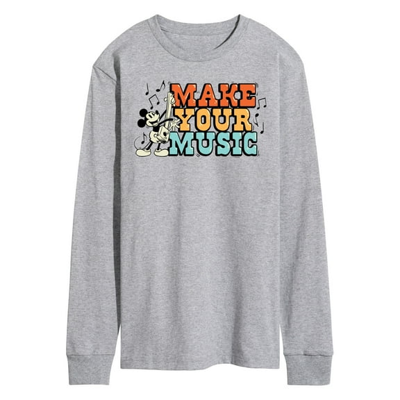 Mickey & Friends - Make Your Music - Men's Long Sleeve T-Shirt