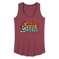 thumbnail image 1 of Mickey & Friends - Make Your Music - Women's Racerback Tank Top, 1 of 5