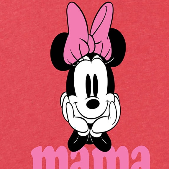 Mickey & Friends - Mama Mouse Minnie - Women's Short Sleeve Graphic T-Shirt