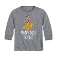 thumbnail image 1 of Mickey & Friends - Man's Best Friend - Toddler And Youth Long Sleeve Graphic T-Shirt, 1 of 5
