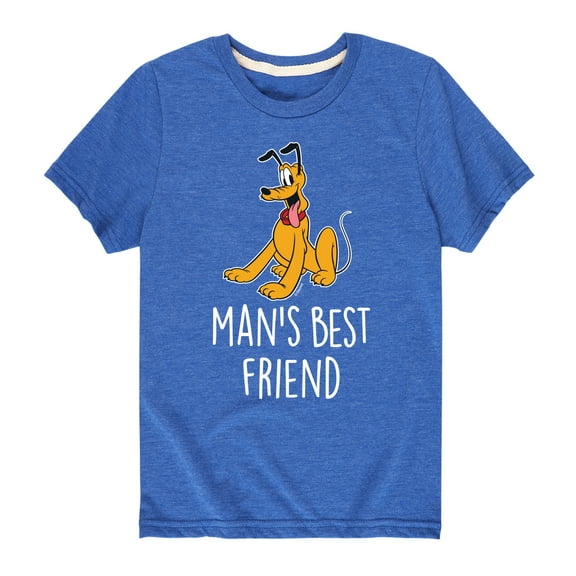 Mickey & Friends - Man's Best Friend - Toddler And Youth Short Sleeve Graphic T-Shirt