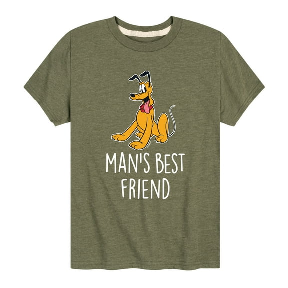 Mickey & Friends - Man's Best Friend - Toddler And Youth Short Sleeve Graphic T-Shirt