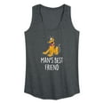 thumbnail image 1 of Mickey & Friends - Man's Best Friend - Women's Racerback Tank Top, 1 of 5