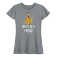 thumbnail image 1 of Mickey & Friends - Man's Best Friend - Women's Short Sleeve Graphic T-Shirt, 1 of 5