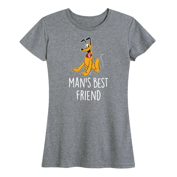 Mickey & Friends - Man's Best Friend - Women's Short Sleeve Graphic T-Shirt