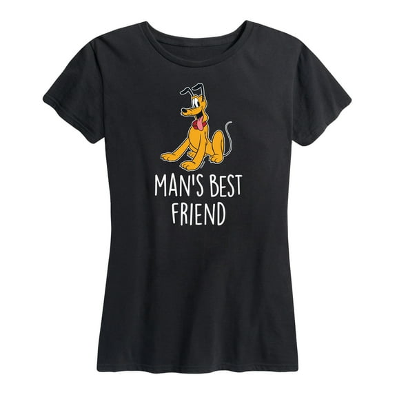 Mickey & Friends - Man's Best Friend - Women's Short Sleeve Graphic T-Shirt