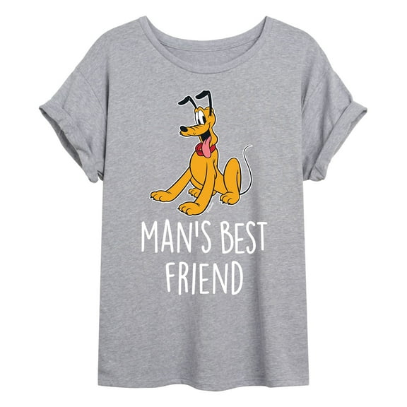 Mickey & Friends - Mans Best Friend - Women's Oversized T-Shirt