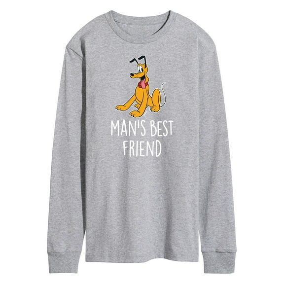 Mickey & Friends - Mans Best Friend - Men's Long Sleeve T-Shirt