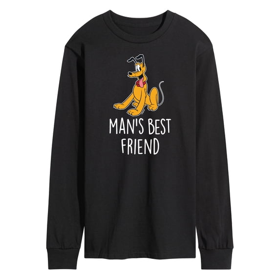 Mickey & Friends - Mans Best Friend - Men's Long Sleeve T-Shirt