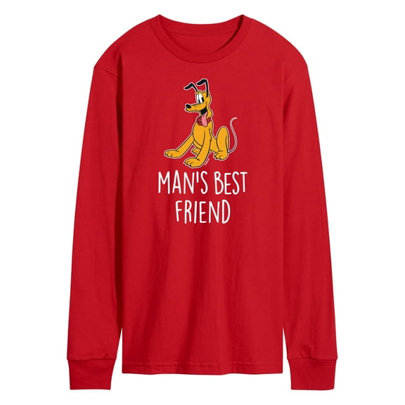 Mickey & Friends - Mans Best Friend - Men's Long Sleeve T-Shirt