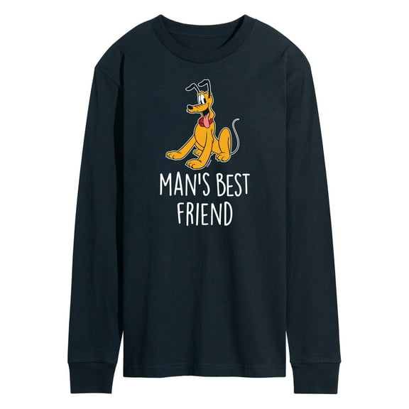 Mickey & Friends - Mans Best Friend - Men's Long Sleeve T-Shirt