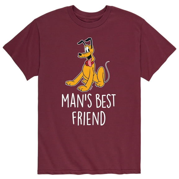 Mickey & Friends - Mans Best Friend - Men's Short Sleeve Graphic T-Shirt