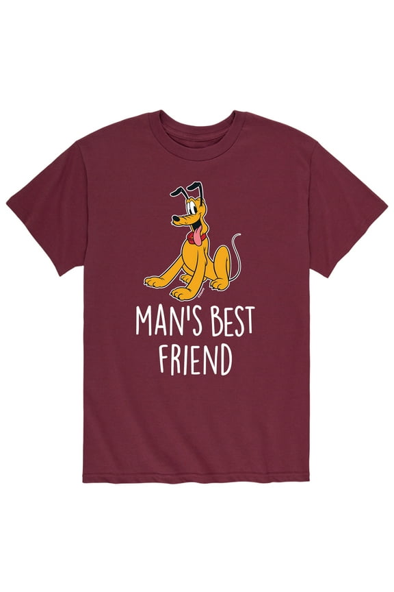 Mickey & Friends - Mans Best Friend - Men's Short Sleeve Graphic T-Shirt
