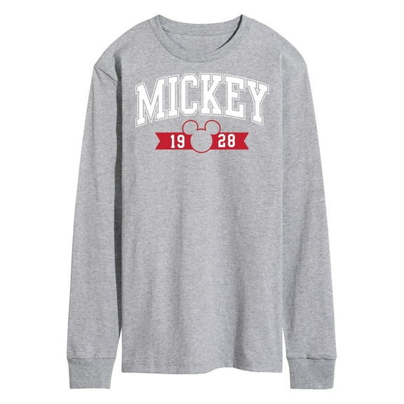 Mickey & Friends - Mickey 1928 Collegiate - Men's Long Sleeve T-Shirt