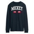 thumbnail image 1 of Mickey & Friends - Mickey 1928 Collegiate - Men's Long Sleeve T-Shirt, 1 of 5