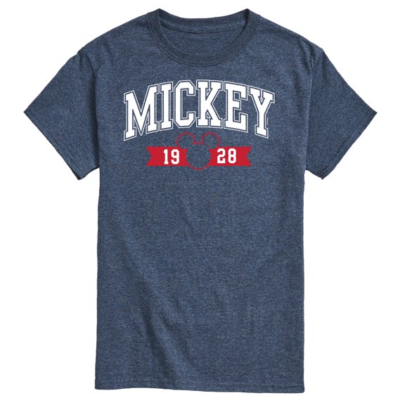 Mickey & Friends - Mickey 1928 Collegiate - Men's Short Sleeve Graphic T-Shirt