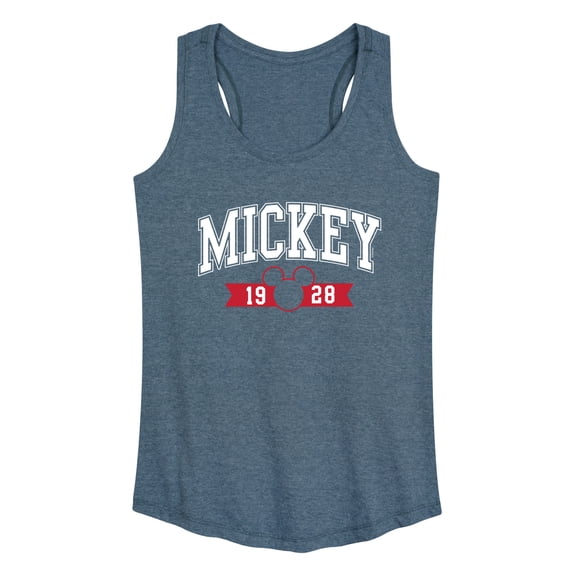 Mickey & Friends - Mickey 1928 Collegiate - Women's Racerback Tank Top