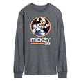 thumbnail image 1 of Mickey & Friends - Mickey 28 Space Badge - Men's Long Sleeve T-Shirt, 1 of 5