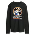 thumbnail image 1 of Mickey & Friends - Mickey 28 Space Badge - Men's Long Sleeve T-Shirt, 1 of 5