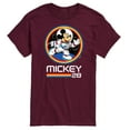 thumbnail image 1 of Mickey & Friends - Mickey 28 Space Badge - Men's Short Sleeve Graphic T-Shirt, 1 of 5