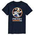 thumbnail image 1 of Mickey & Friends - Mickey 28 Space Badge - Men's Short Sleeve Graphic T-Shirt, 1 of 5