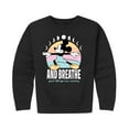 thumbnail image 1 of Mickey & Friends - Mickey And Breathe - Toddler And Youth Crewneck Fleece Sweatshirt, 1 of 5