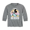 thumbnail image 1 of Mickey & Friends - Mickey And Breathe - Toddler And Youth Long Sleeve Graphic T-Shirt, 1 of 5