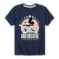 thumbnail image 1 of Mickey & Friends - Mickey And Breathe - Toddler And Youth Short Sleeve Graphic T-Shirt, 1 of 5