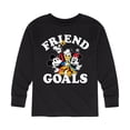 thumbnail image 1 of Mickey & Friends - Mickey And Friends Friend Goals - Toddler And Youth Long Sleeve Graphic T-Shirt, 1 of 5