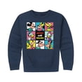 thumbnail image 1 of Mickey & Friends - Mickey And Friends Grid - Toddler And Youth Crewneck Fleece Sweatshirt, 1 of 5