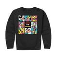 thumbnail image 1 of Mickey & Friends - Mickey And Friends Grid - Toddler And Youth Crewneck Fleece Sweatshirt, 1 of 5
