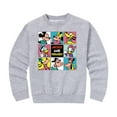 thumbnail image 1 of Mickey & Friends - Mickey And Friends Grid - Toddler And Youth Crewneck Fleece Sweatshirt, 1 of 5