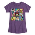 thumbnail image 1 of Mickey & Friends - Mickey And Friends Grid - Toddler And Youth Girls Short Sleeve Graphic T-Shirt, 1 of 5