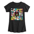 thumbnail image 1 of Mickey & Friends - Mickey And Friends Grid - Toddler And Youth Girls Short Sleeve Graphic T-Shirt, 1 of 5