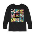 thumbnail image 1 of Mickey & Friends - Mickey And Friends Grid - Toddler And Youth Long Sleeve Graphic T-Shirt, 1 of 5