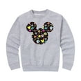 thumbnail image 1 of Mickey & Friends - Mickey And Minnie Doodles - Toddler And Youth Crewneck Fleece Sweatshirt, 1 of 5