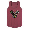 thumbnail image 1 of Mickey & Friends - Mickey And Minnie Doodles - Women's Racerback Tank Top, 1 of 5