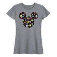 thumbnail image 1 of Mickey & Friends - Mickey And Minnie Doodles - Women's Short Sleeve Graphic T-Shirt, 1 of 5