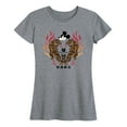 thumbnail image 1 of Mickey & Friends - Mickey And Twin Tigers - Women's Short Sleeve Graphic T-Shirt, 1 of 5