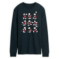 thumbnail image 1 of Mickey & Friends - Mickey Animation Grid - Men's Long Sleeve T-Shirt, 1 of 5