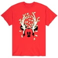 thumbnail image 1 of Mickey & Friends - Mickey Antlers Gold Glitter- Men's Short Sleeve Graphic T-Shirt, 1 of 5