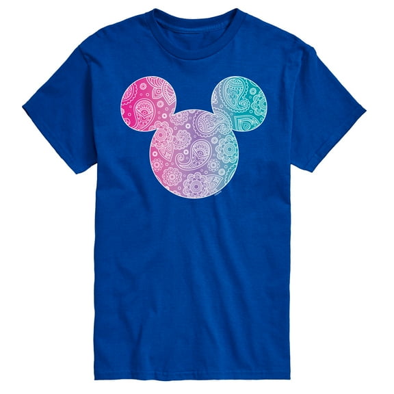 Mickey & Friends - Mickey Bandana Pattern - Men's Short Sleeve Graphic T-Shirt